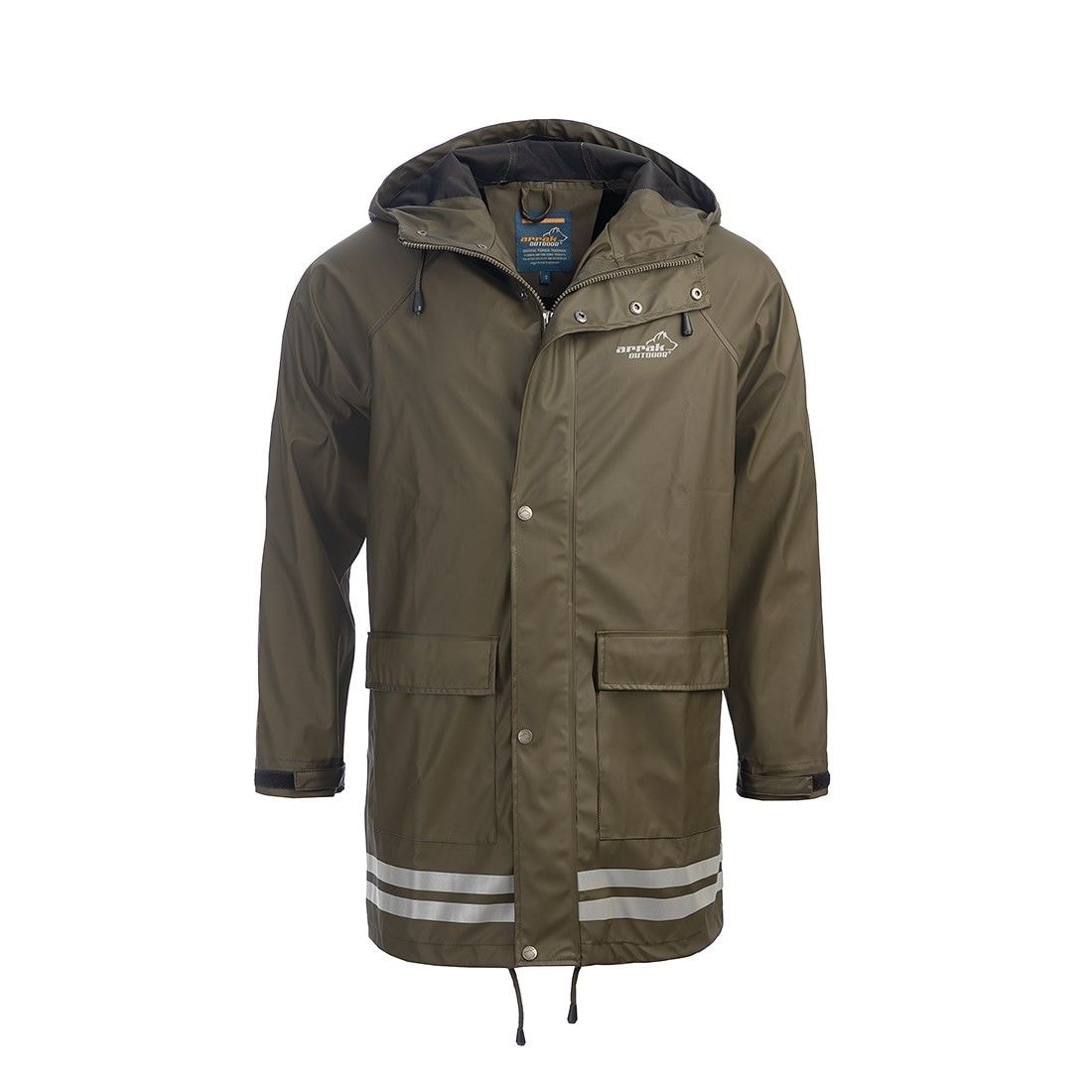 Arrak Outdoor Arrak Raincoat Olive L -