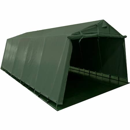 Garage telt 13,7m² grøn