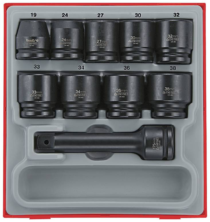 Teng Tools Krafthylssats 3/4 TTD9416 16 felar