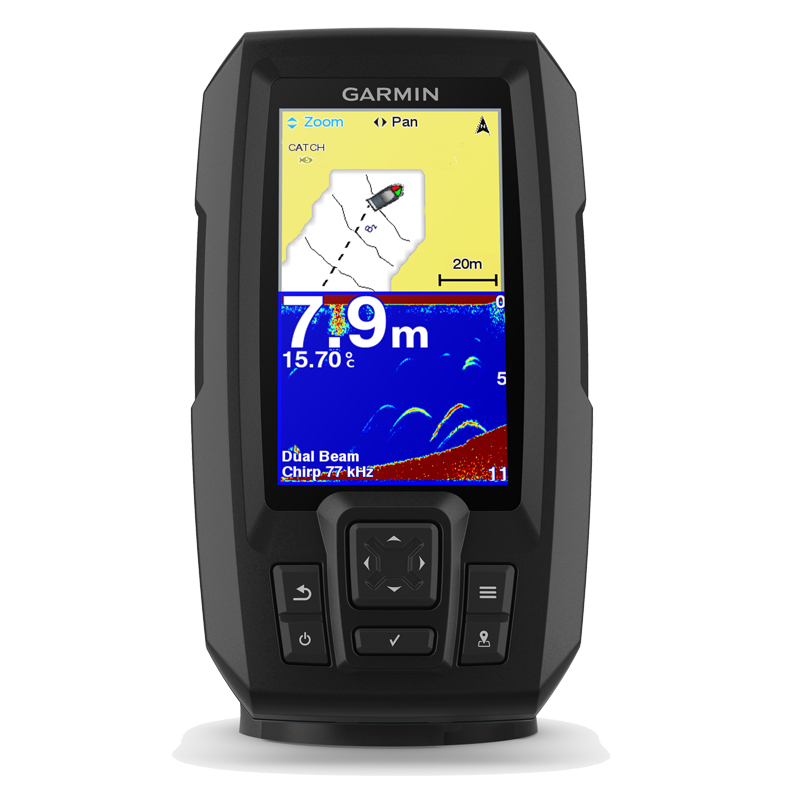 Garmin Striker Plus 4 Fishfinder with Chirp Transducer