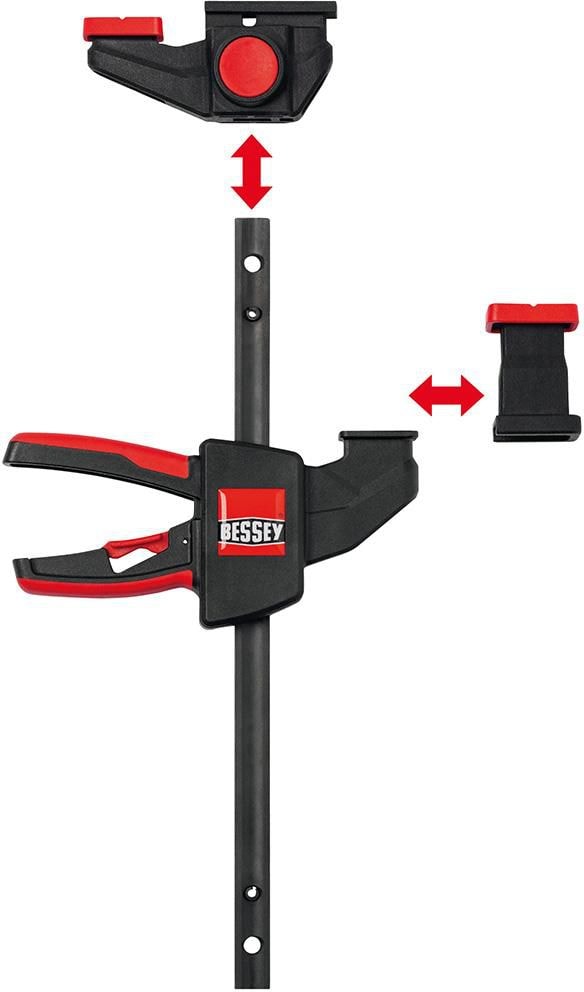 Bessey Enhands/bordstving EZR15-6, 150x60mm/120-310mm, 1par