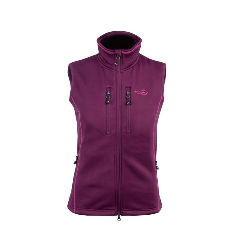 Arrak Outdoor Powerfleece VEST W Fuchsia