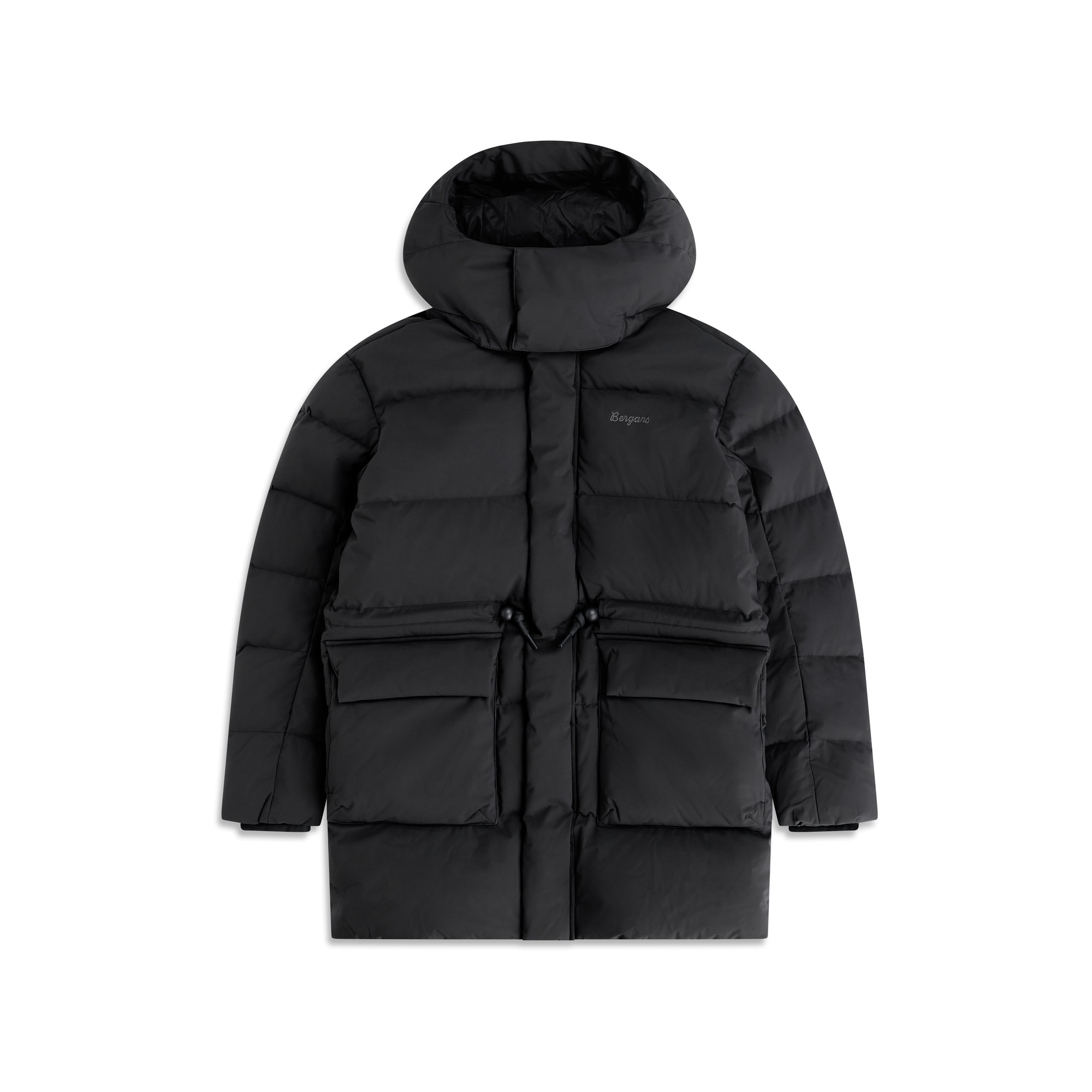 Bergans Dyna Down Hood Jakke Dame Dark Shadow Grey