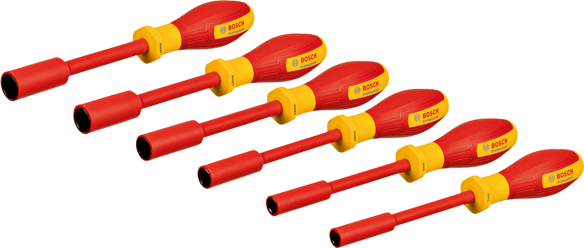 Bosch Hylsskruvmejselset  VDE 6St