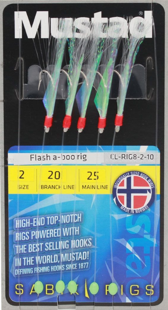 Mustad Flash a-boo rig