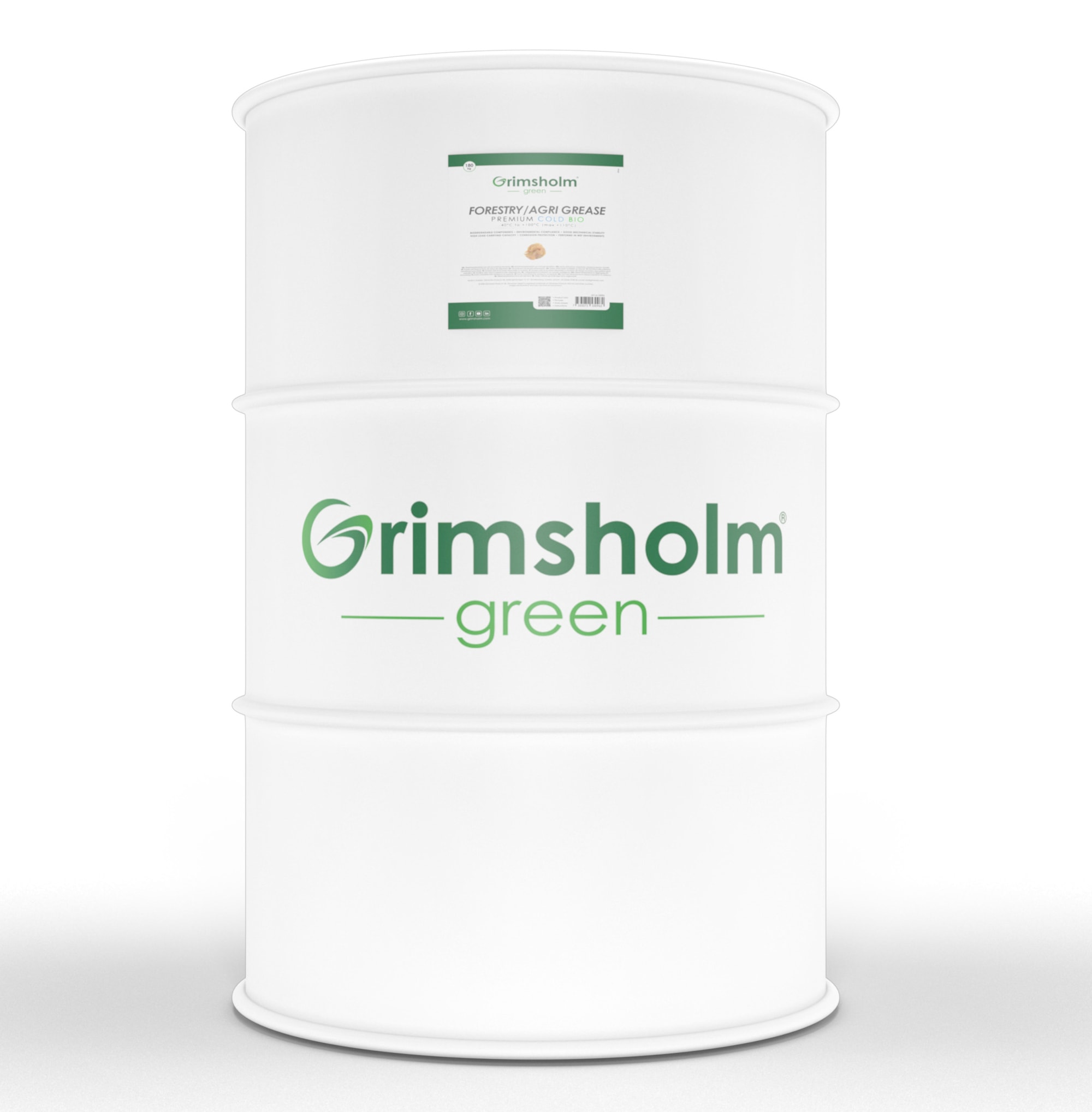 Grimsholm Skog/Agri fett Premium Kald bio, 180 kg