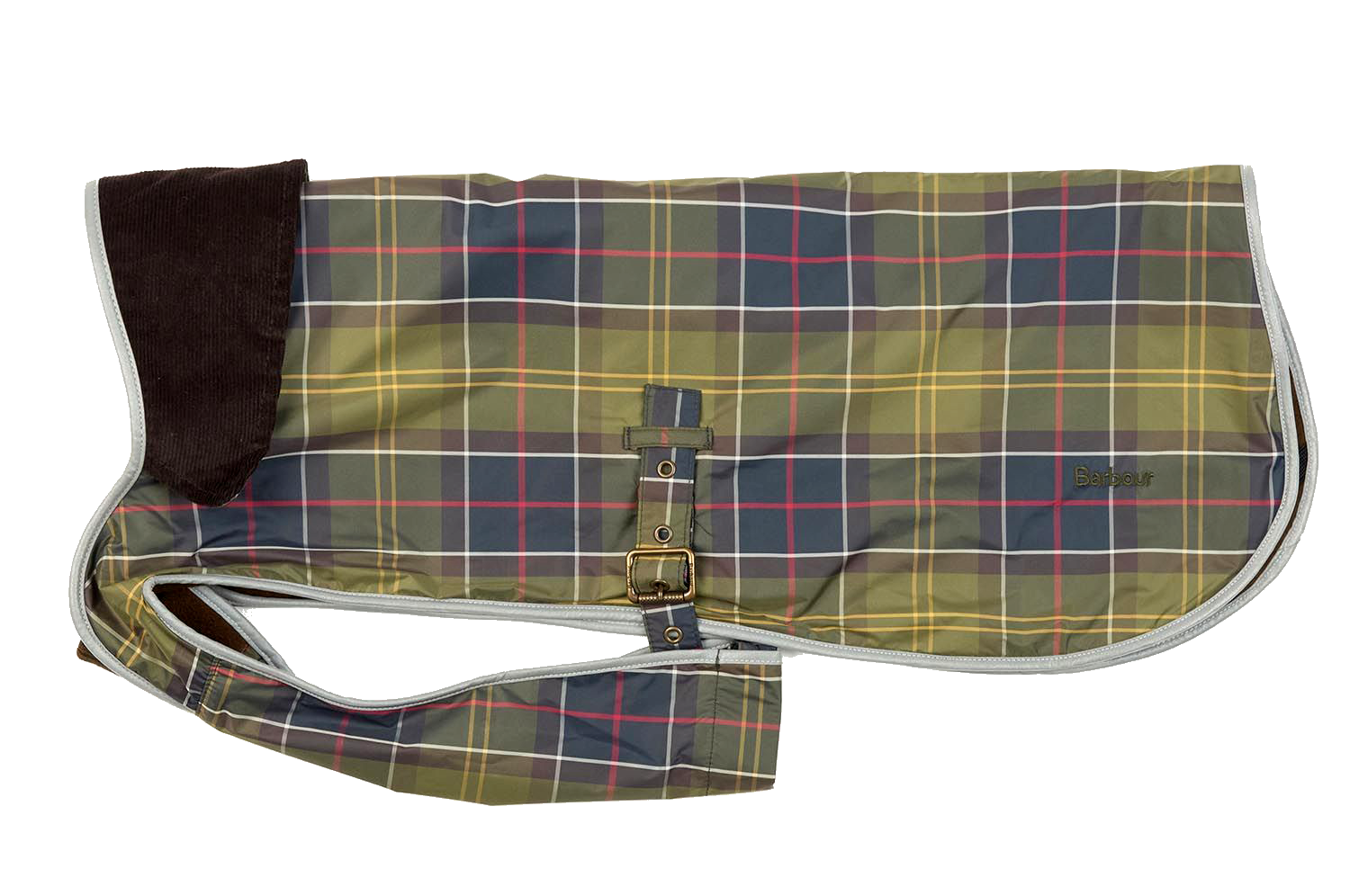 Barbour Waterproof Tartan Dog Coat M -