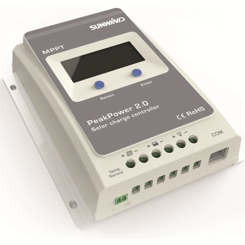 Sunwind Regulator 20A Mppt med Display