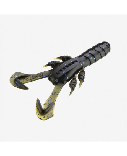 REA/Black Friday Ninja Craw Creature Bait 3" 7 cm 10 g Black & Tan 6-pack