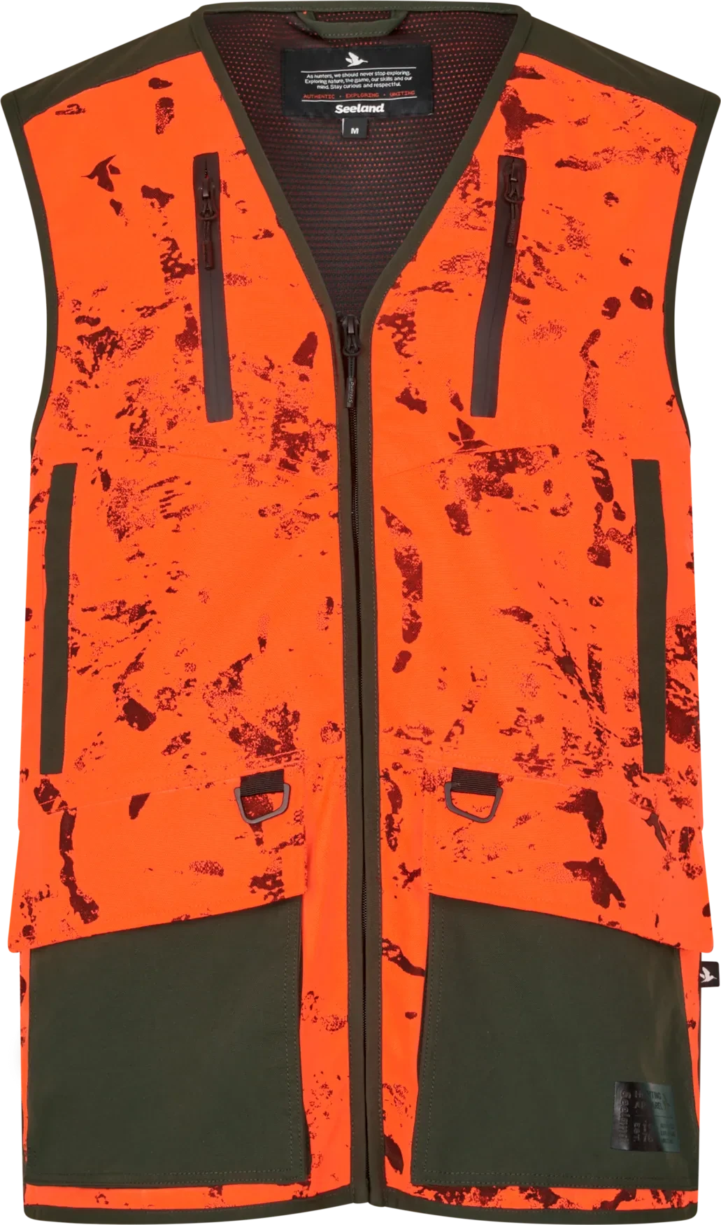 Seeland Trax Blaze Vest Herre Orange Blaze InVis MPC  5XL