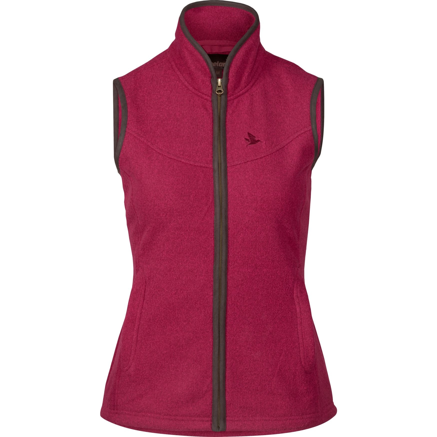 Seeland Woodcock fleecevest, dame Classic burgundy
