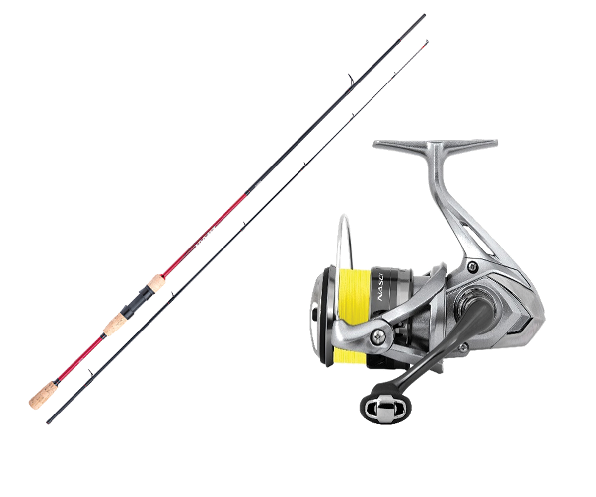 Shimano Sienna Nasci Haspelset 211 cm 10-35 g