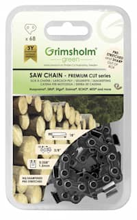 Grimsholm 18" 68dl 3/8" 1.5mm Premium Cut Motorsägenkette