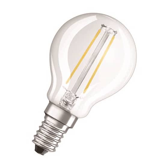Osram LED-Lampe Retro Klot 2,1W E14 Klar 827 Cl P (25) Osram
