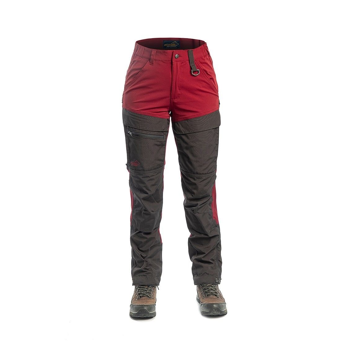 REA/Black Friday Arrak Outdoor Hybrid Pant W Dark red 48