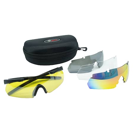 5etta Skytebriller Pro, 4 farger