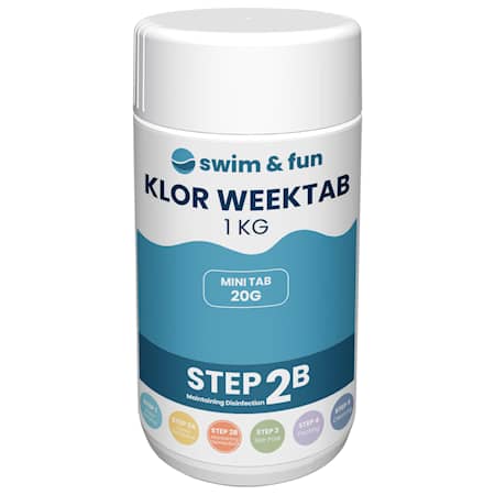 Swim & Fun Kloori WeekTabs Pool 20g, 1kg