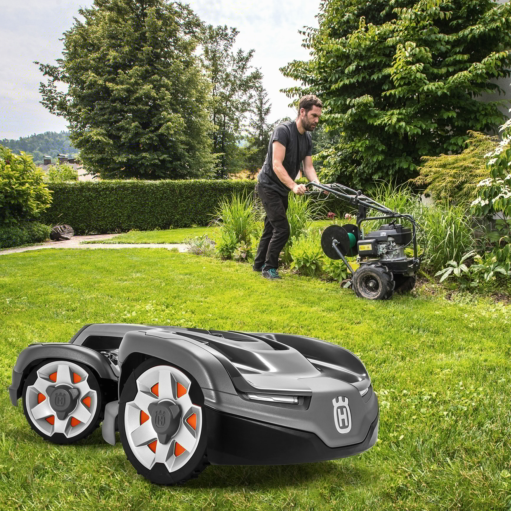 Husqvarna Automower® 435X AWD Installerad och Klar