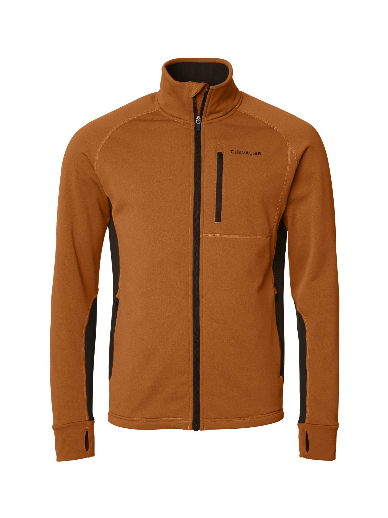 Chevalier Tay Technostretch Fleecetakki Miehet Orange/Brown L -