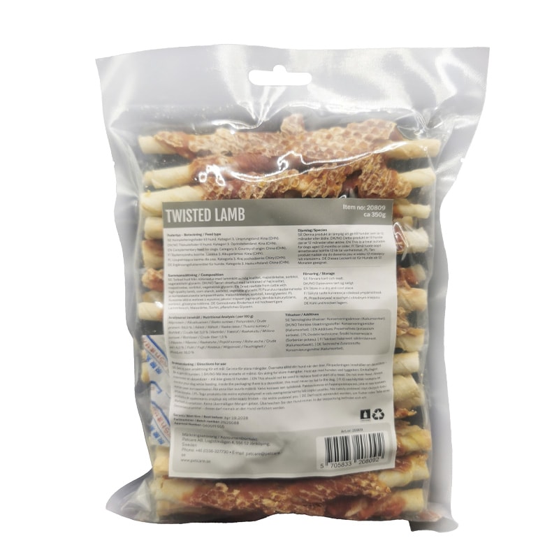 Petcare Treateaters Twisted Lamb 350g