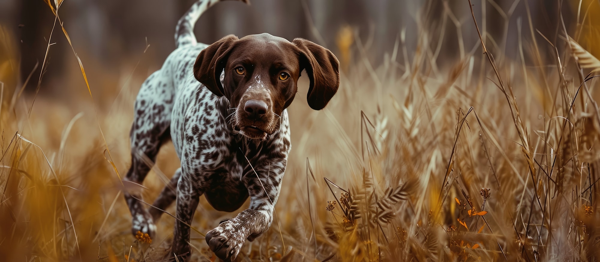 AGermanShorthairedPointeramultitaskingdogoftenused