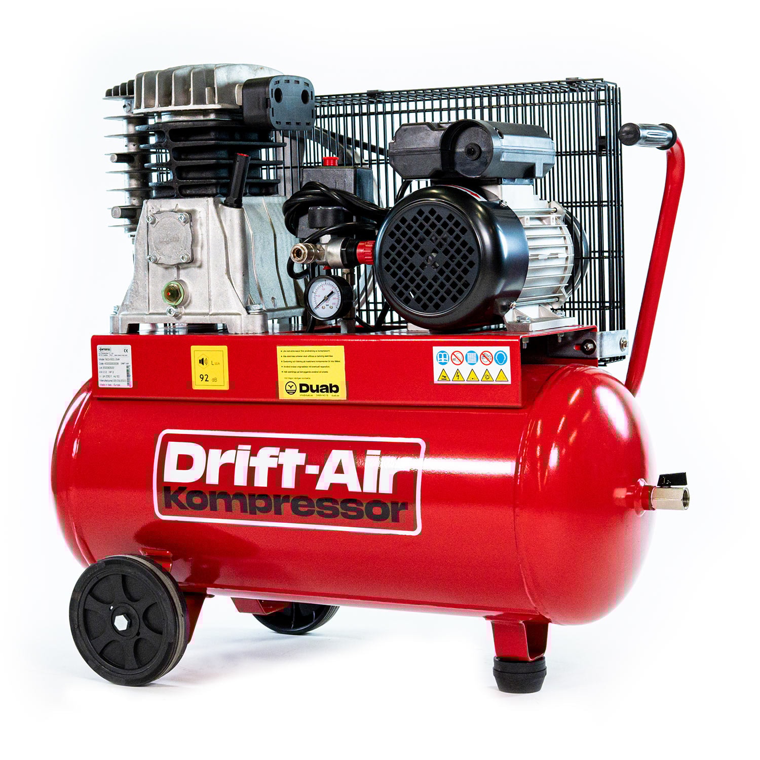 Drift-Air CM 3/860/50 B2800B kompressori, 50 l säiliö, 1-vaiheinen