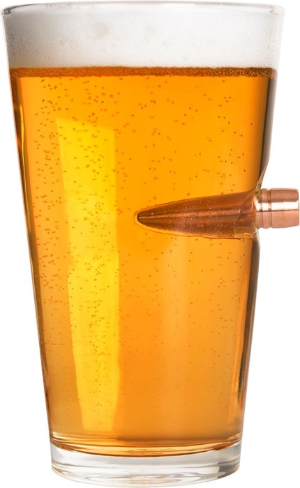 Lucky Shot Bierglas 50 BMG, 50 cl.