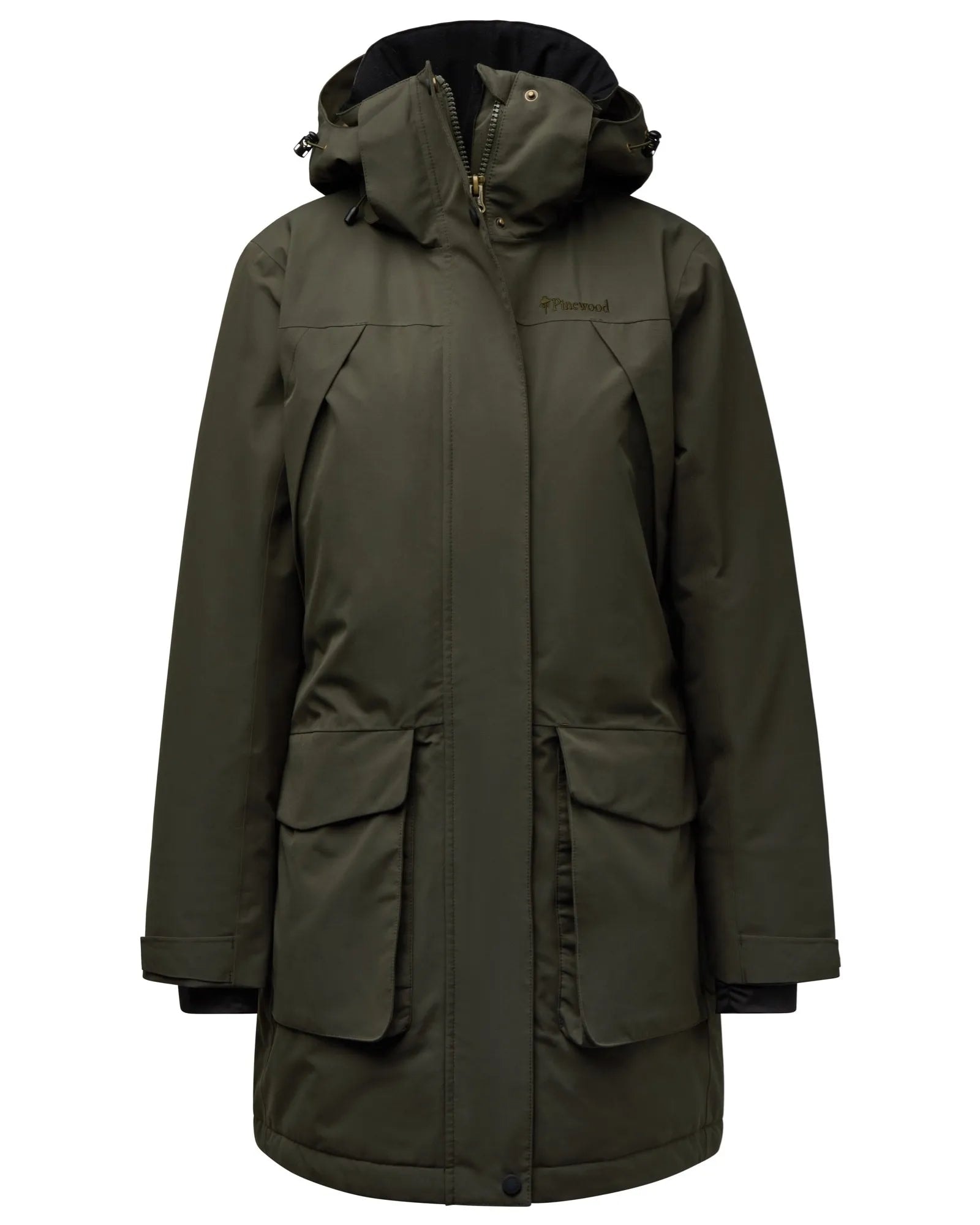 Pinewood Wilda Vadderad Parkas Dam Moss Green