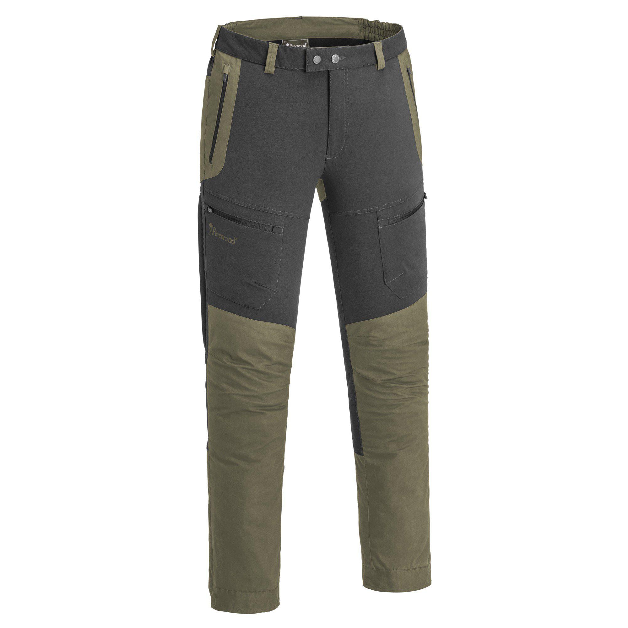 Pinewood Finnveden Hybrid Byxor Herr Mid Green/Dark Anthracite D120