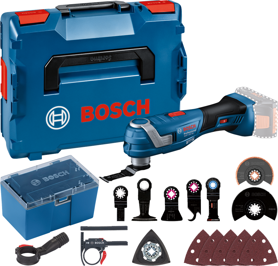 Bosch Multiverktyg Gop 18V-34 Starlock Lb Kit