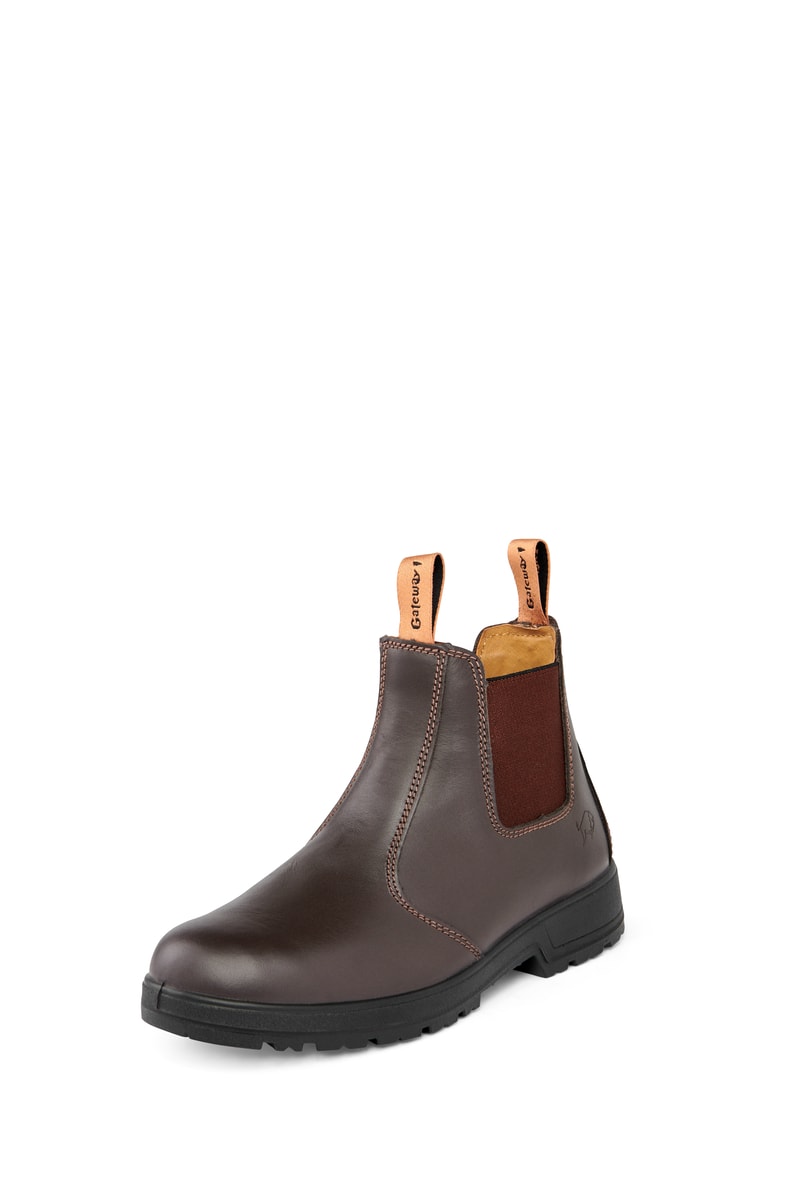 Gateway1 SD 6" Pull-on Chelsea Boots Herre Coffee 47