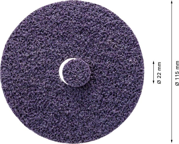 Bosch Fiberslipskiva Expert N477 SCM för vinkelslipar 115 x 22 mm