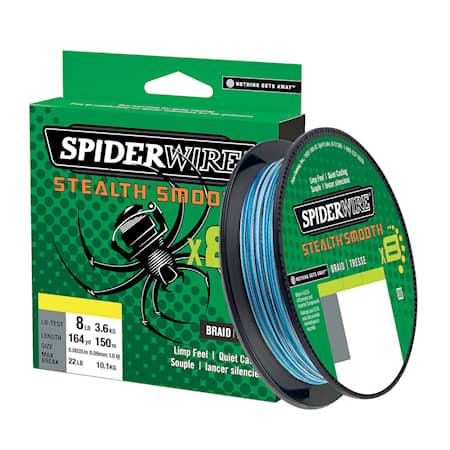 Spiderwire Stealth Smooth 8 0.11mm 150m Blue Camo