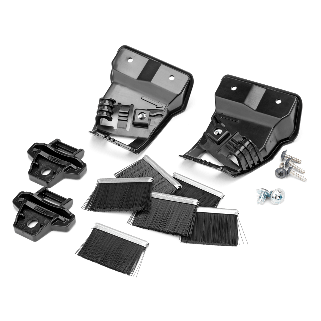 Husqvarna Hjulborstkit 320/330X/420/430X/450X (Hållare, skruvar och 6 st borstar)