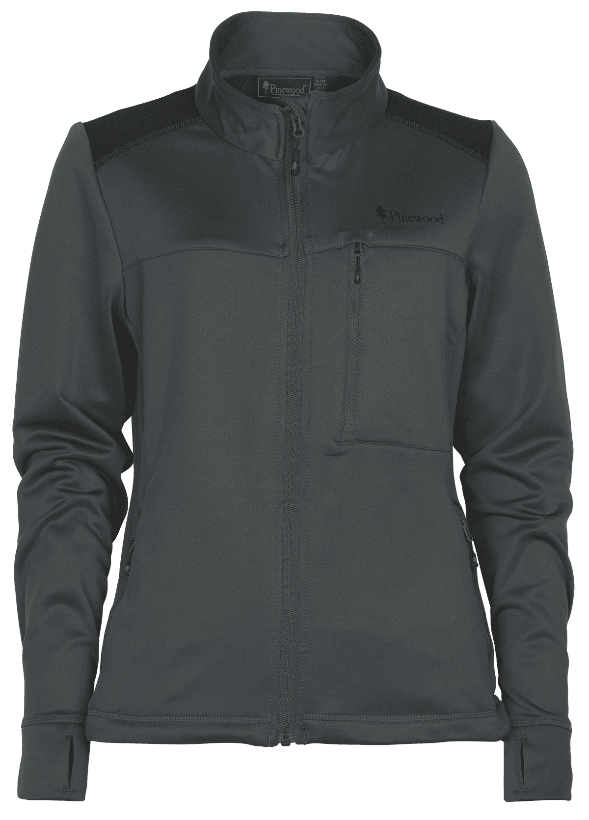 Pinewood Abisko Power Fleecejacka Dam Urban Grey M