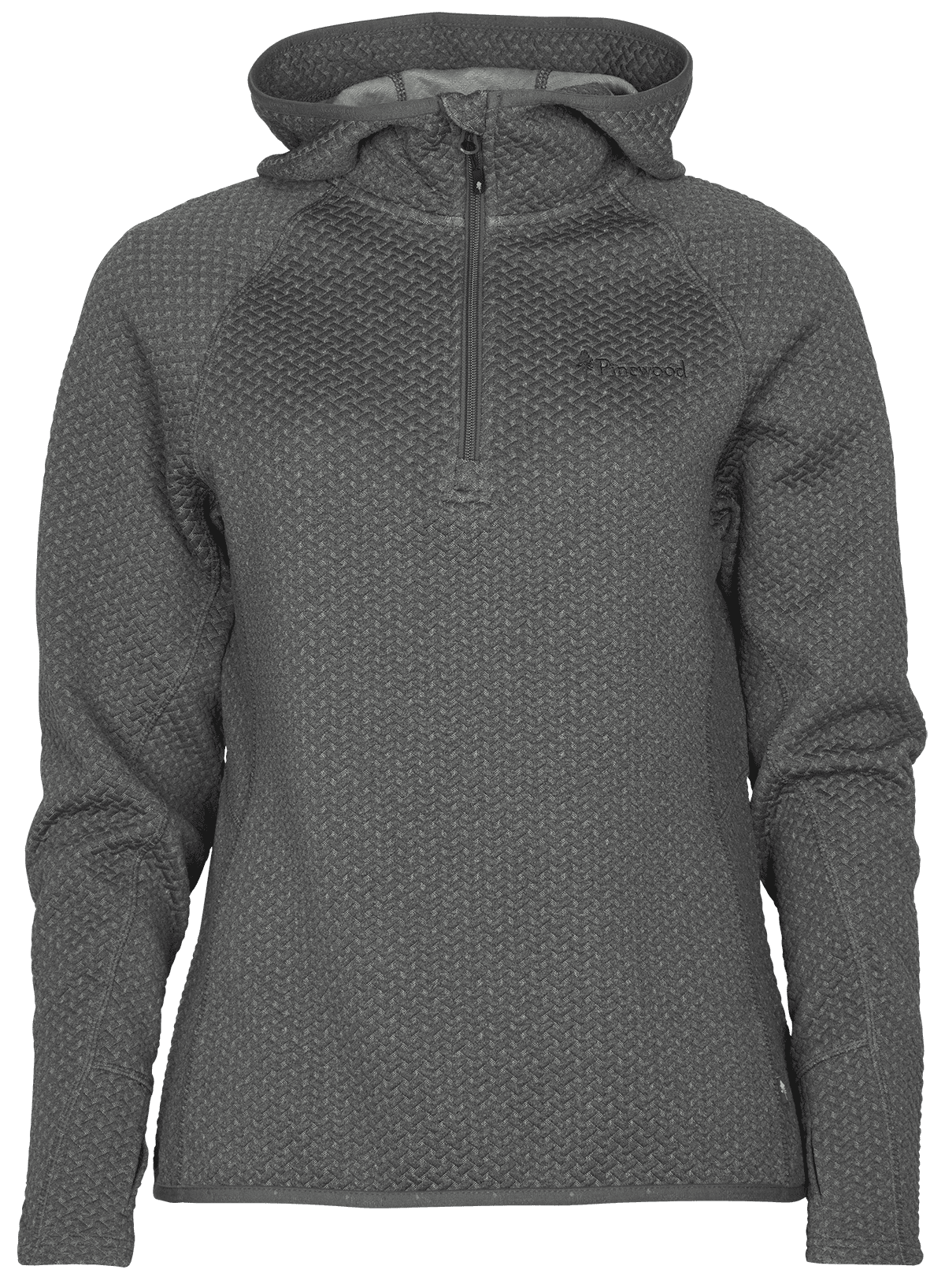 Pinewood Everyday Travel Hoodie Dam Grey Melange