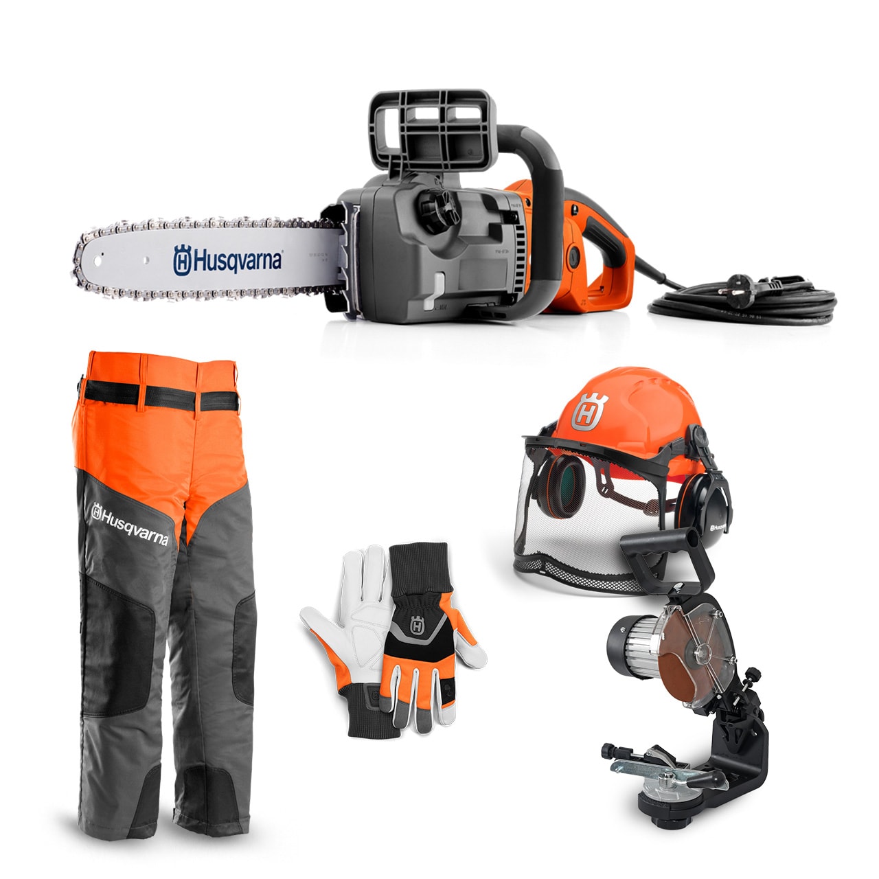 Husqvarna 420 El Elmotorsågspaket