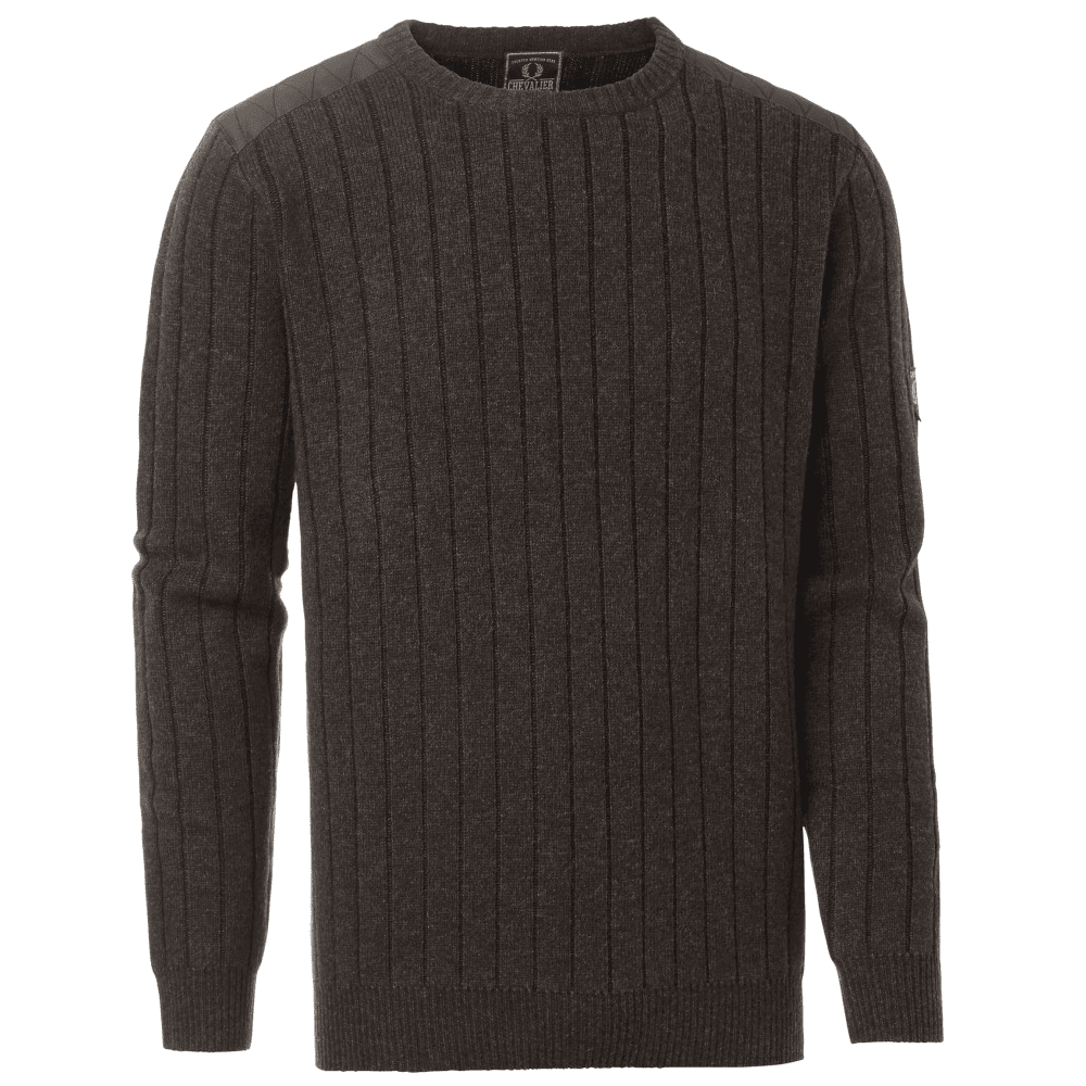 Chevalier Fjord Plated RN Sweater Brown