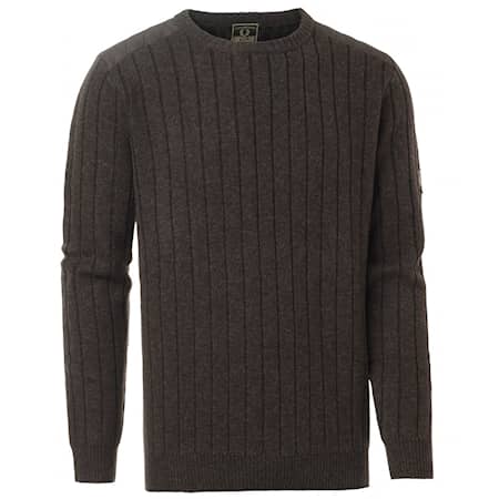 Chevalier Fjord Plated RN Sweater Brown