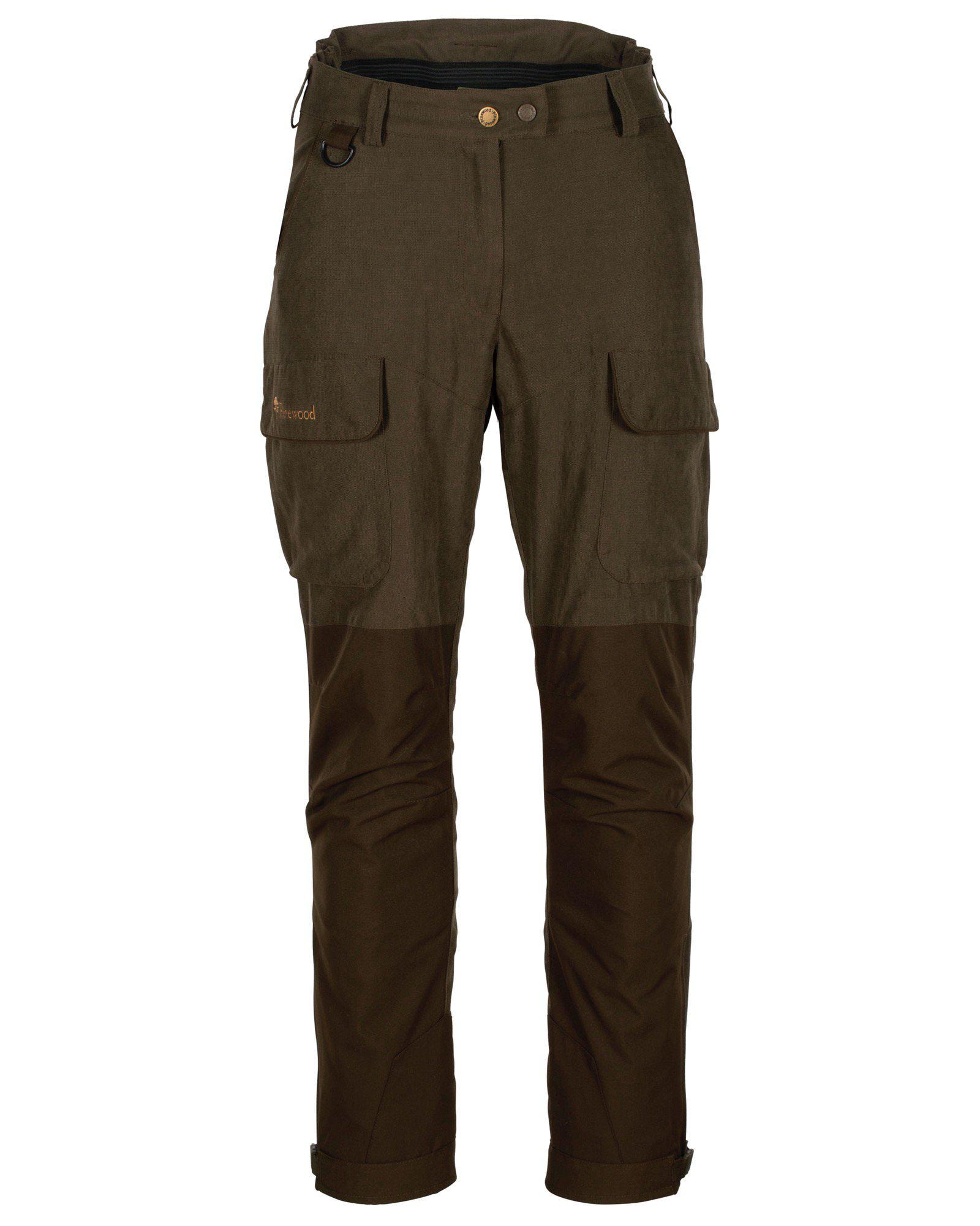 Pinewood Småland Hunters Byxor Dam Suede Brown