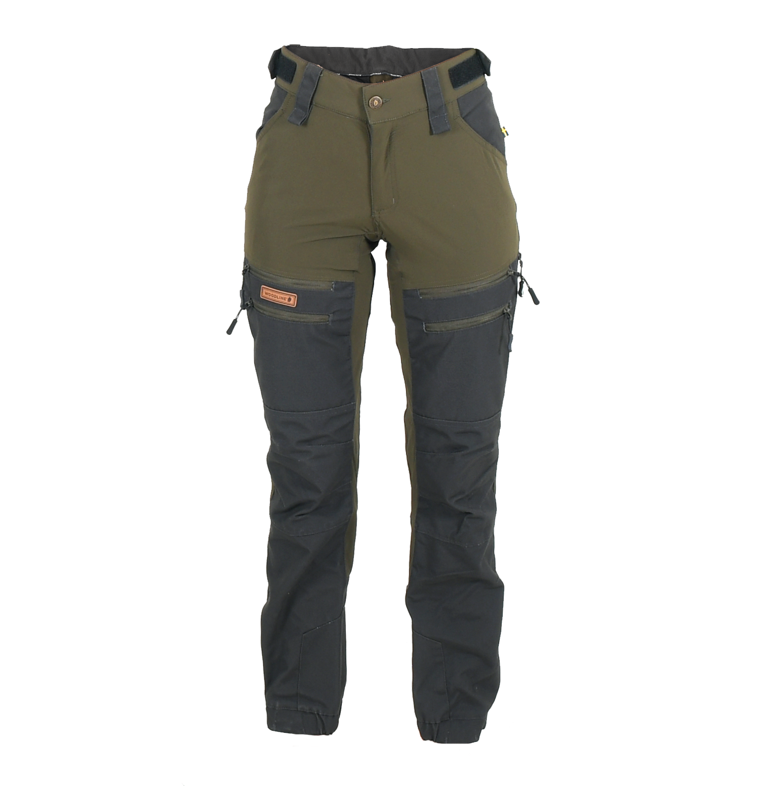 Woodline Bukser Granvik Grøn/Grå Damer