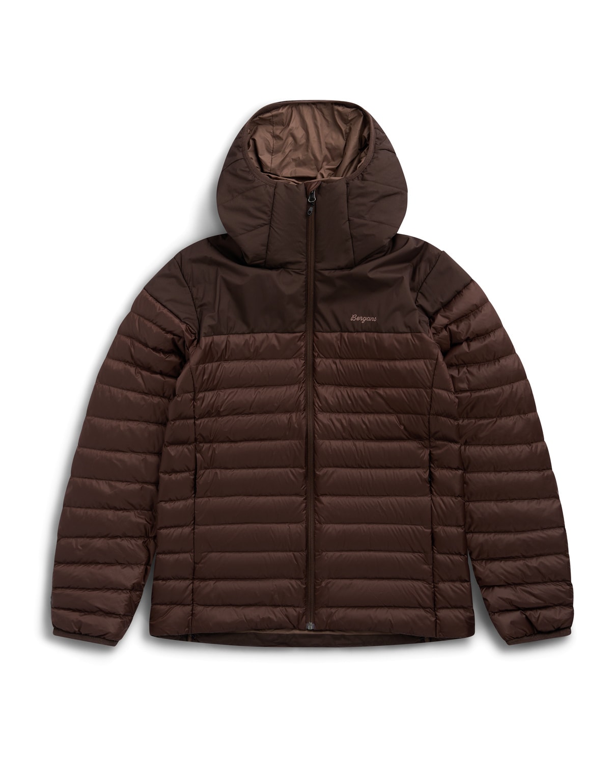 Bergans Lom Light Down Hood Jakke Herre Dark Chocolate