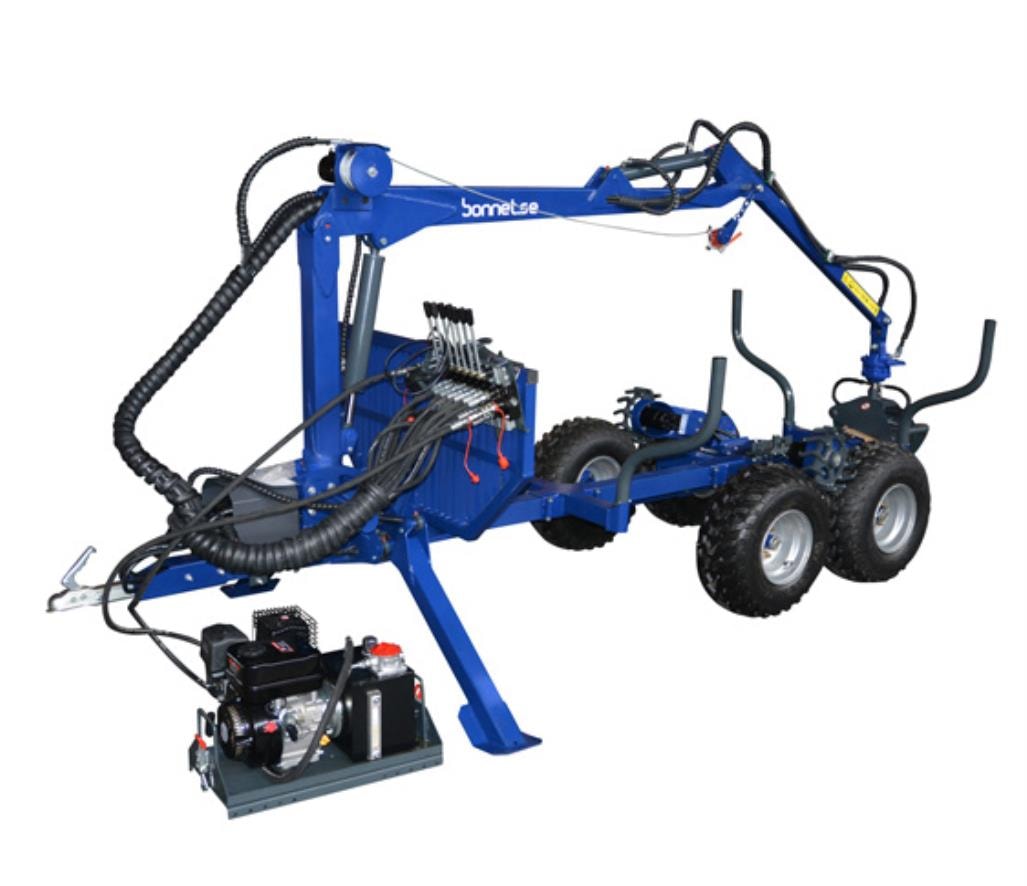 Logtrailer 3200 5-spaks Timmervagn