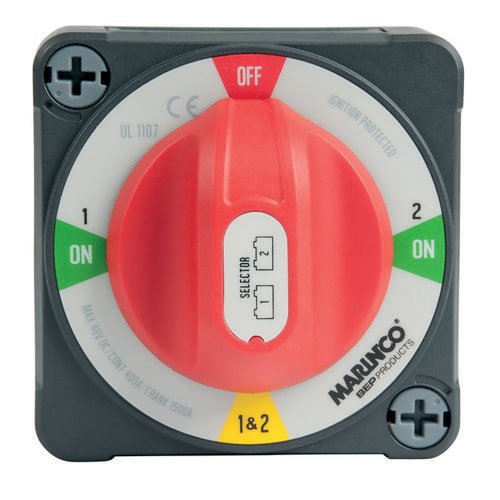 BEP Batteriväljare 1-2-Båda-Av Ez