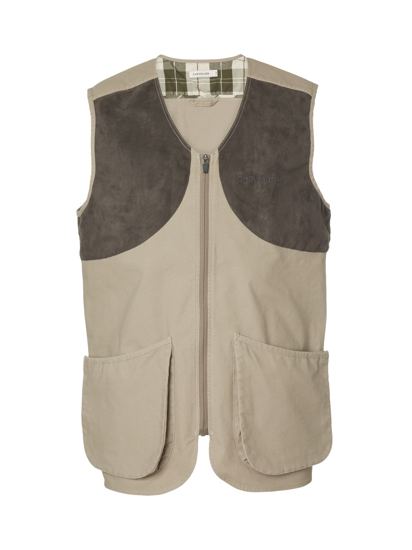 Chevalier Gate skydevest, herre, taupe.