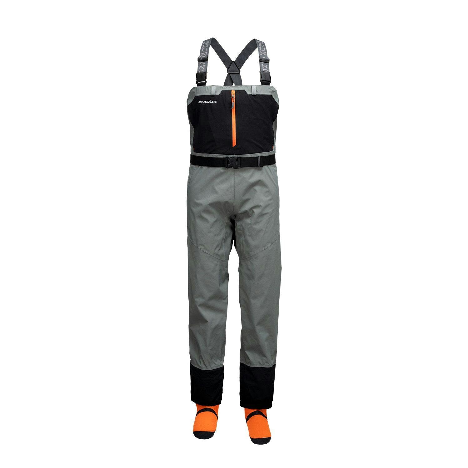 Grundéns Men's Bedrock Stockingfoot Wader Sagebrush, LG TALL (42-44)