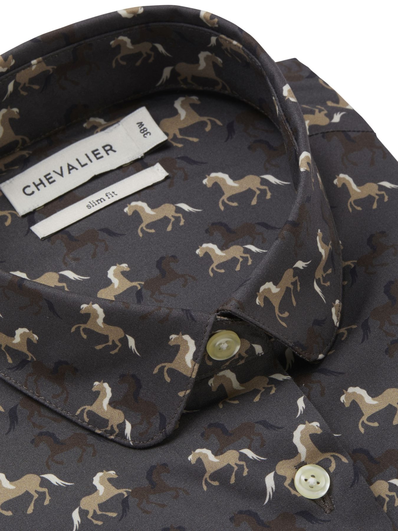 Chevalier Tullie Shirt Women Horses and Ponies Black 42W -
