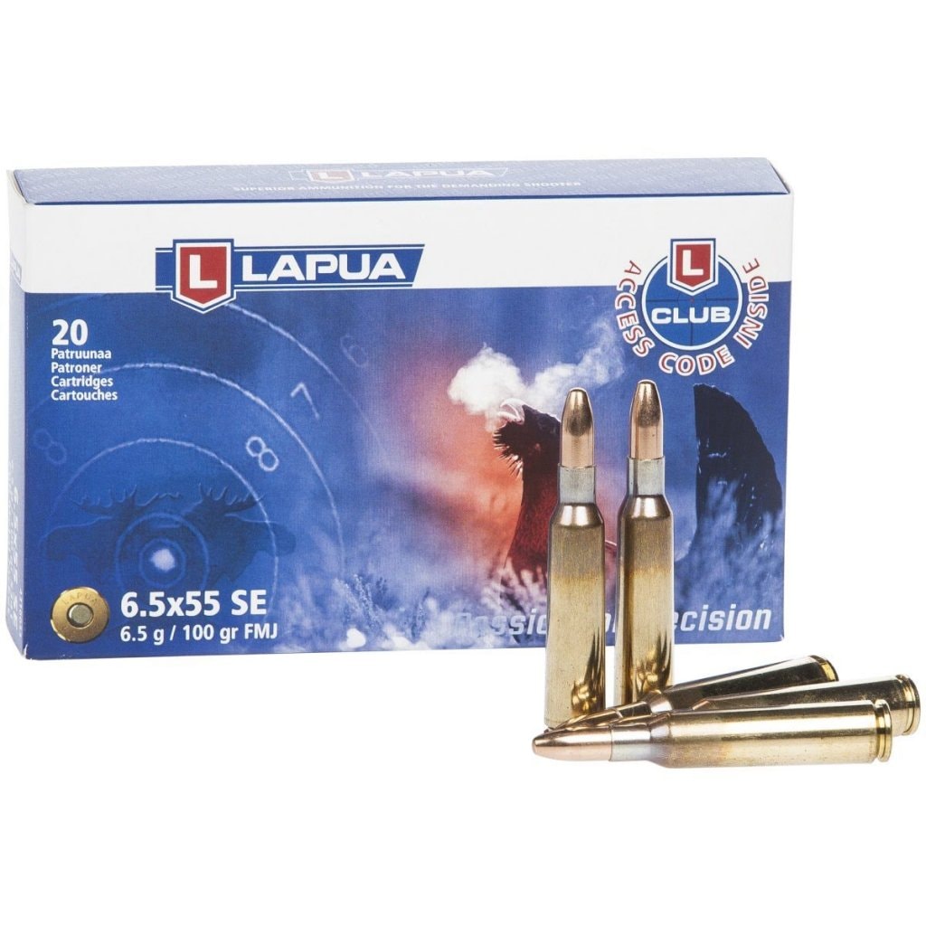 Lapua 6,5x55 100gr FMJ