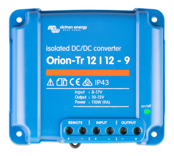 Victron Energy Laddare DC-DC Orion-Tr 12/12V-9A IP43 (isolerad)