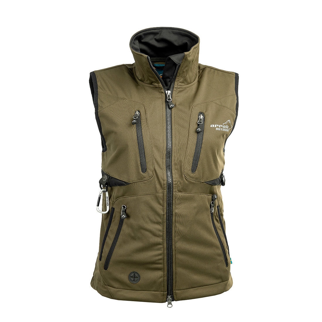 Arrak Softshellvest Acadia W Olive 4XL -